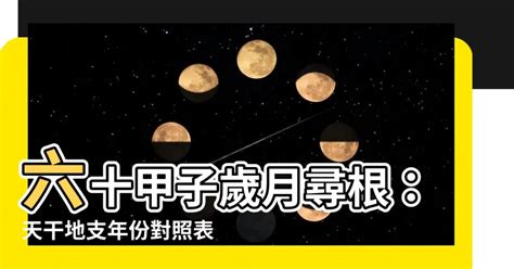 1989 天干地支|天干地支年份表，六十甲子年份查詢天干地支，60甲子干支紀年對。